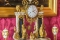 Goldene Uhr aus dem späten Barock